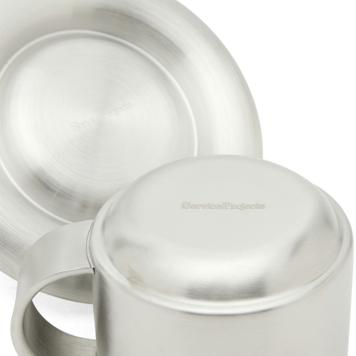 Service Projects The Arlo 03 Cup in Brushed Steel 