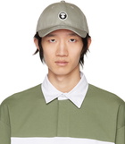 AAPE by A Bathing Ape Gray Embroidered Cap