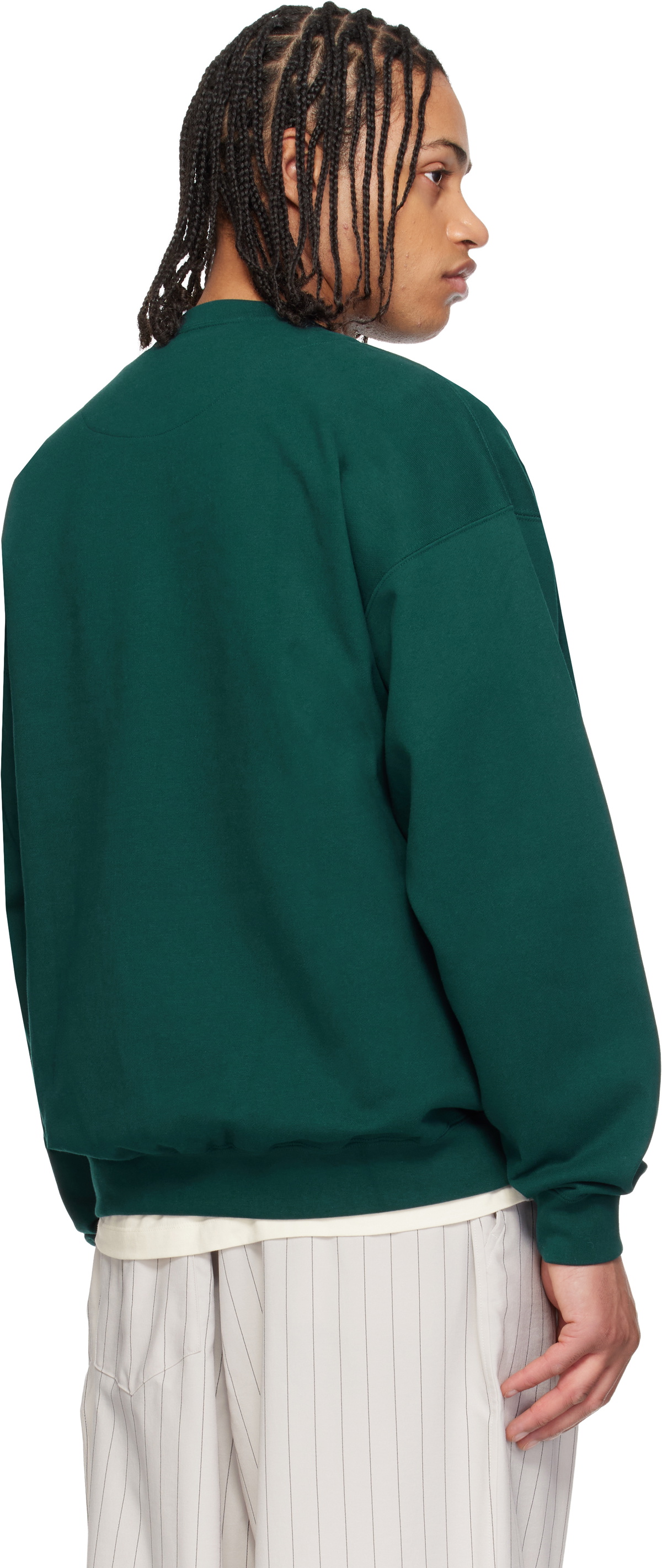 Y-3 Green Crewneck Aurivy Sweatshirt