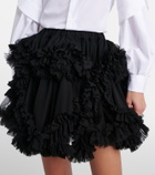 Noir Kei Ninomiya Tulle miniskirt