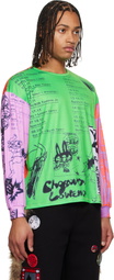 Chopova Lowena Multicolor Poster Oversized Jersey T-shirt