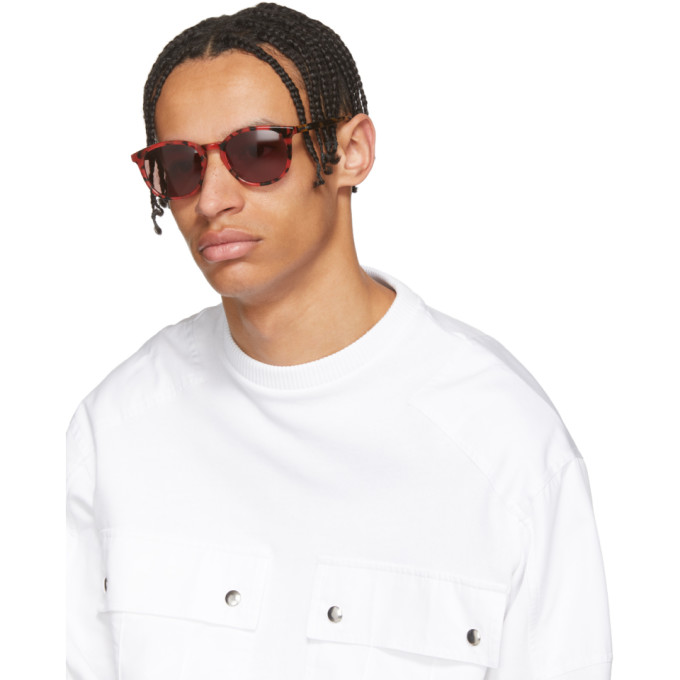 McQ Alexander McQueen Red MQ0123 Sunglasses McQ Alexander  display picture 3