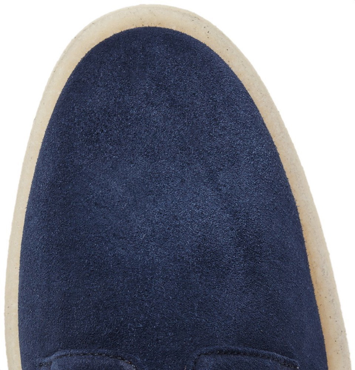 Photo: Common Projects - Cadet Suede Derby Shoes - Navy