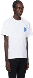 JW Anderson White Anchor Patch T-Shirt