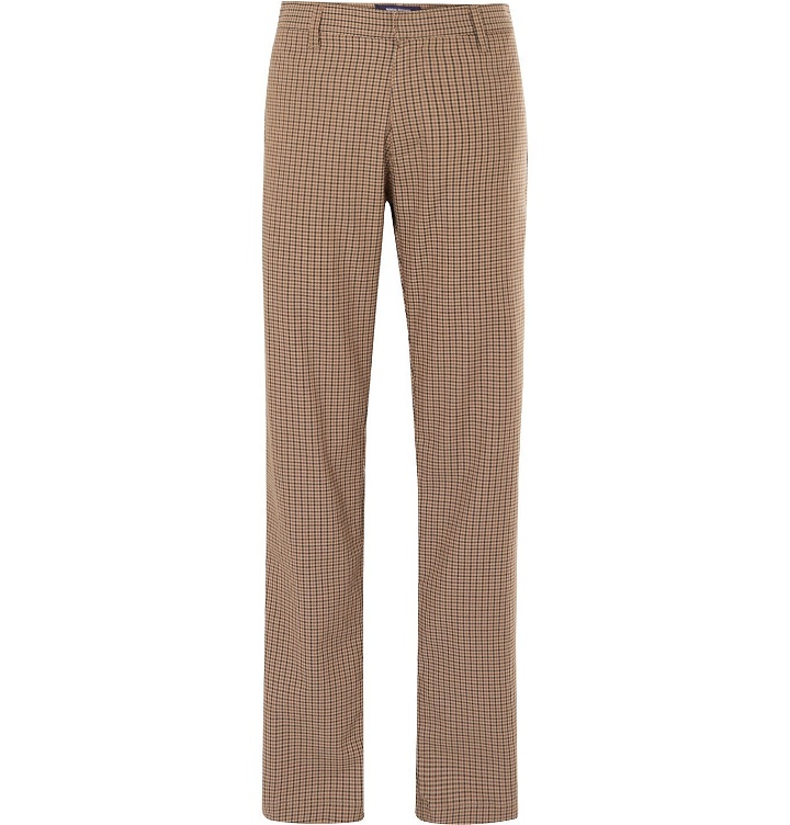 Photo: Noon Goons - Jones Checked Cotton-Twill Trousers - Neutrals
