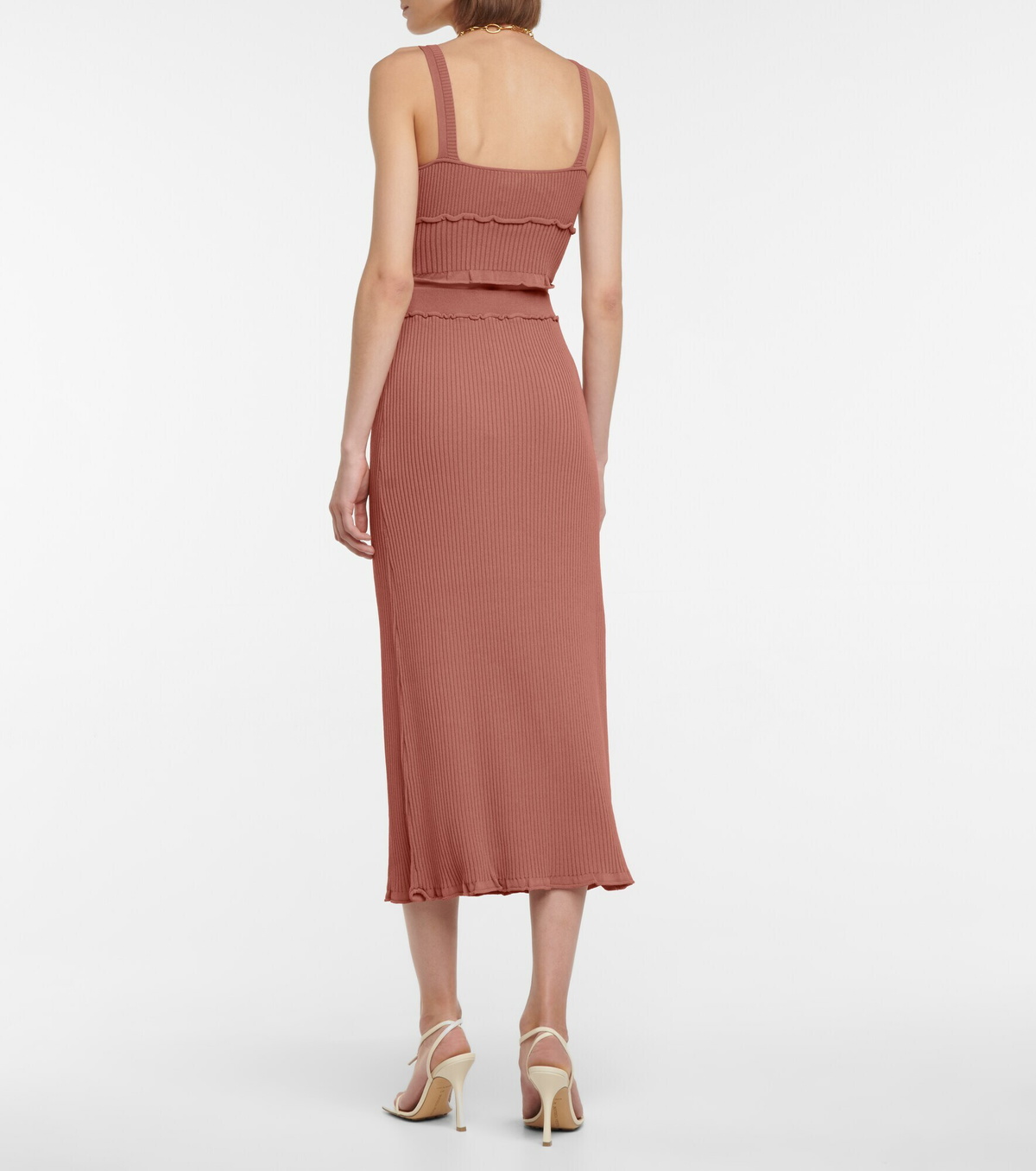 Altuzarra - Ribbed-knit Midi Skirt Altuzarra