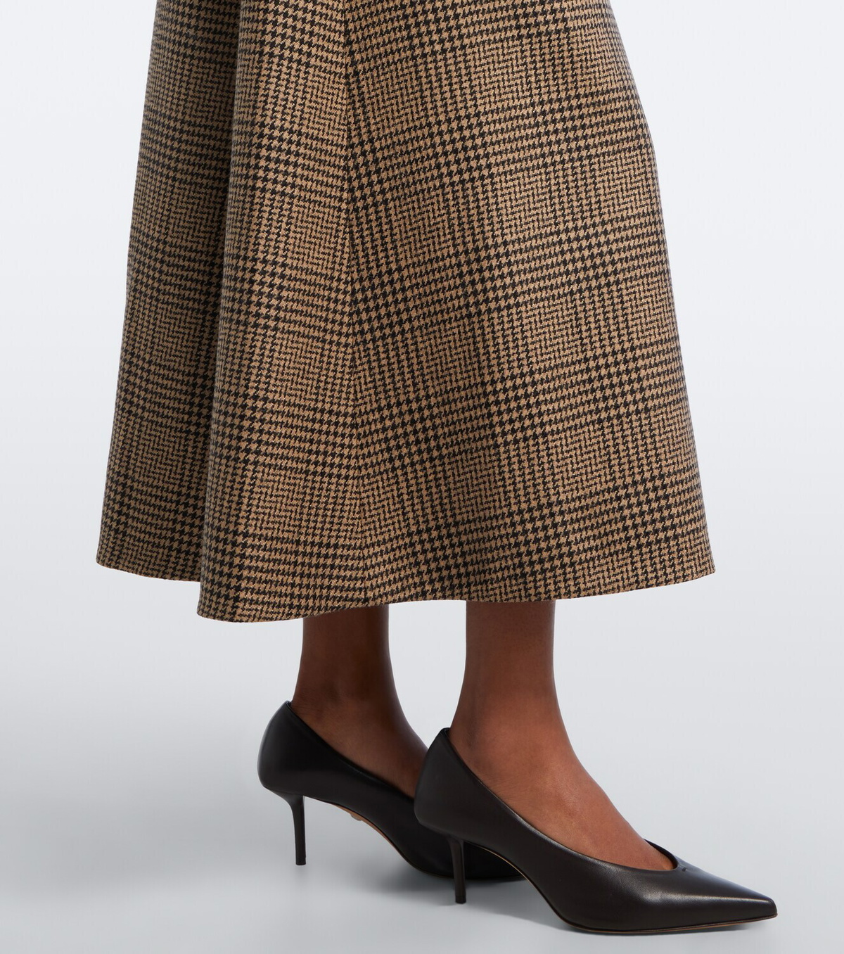 Emilia Wickstead Gilliane houndstooth wool-blend blazer dress