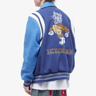 ICECREAM Men's Mascot Varsity Jacket in Blue