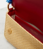 Dolce&Gabbana 3.5 Small raffia-effect crossbody bag