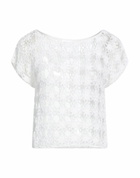 Anna Kosturova Womens Sweater in White