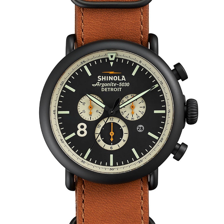 Photo: Shinola Runwell Contrast Chronograph 47mm Watch