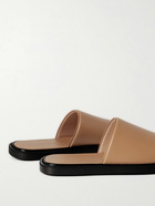 Bottega Veneta - Leather Slides - Neutrals