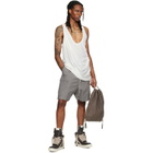Rick Owens Off-White Tower Draped Pony Tank Top