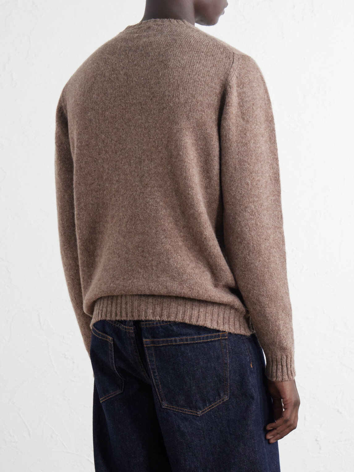 William Lockie - Aryan Wool Sweater - Brown