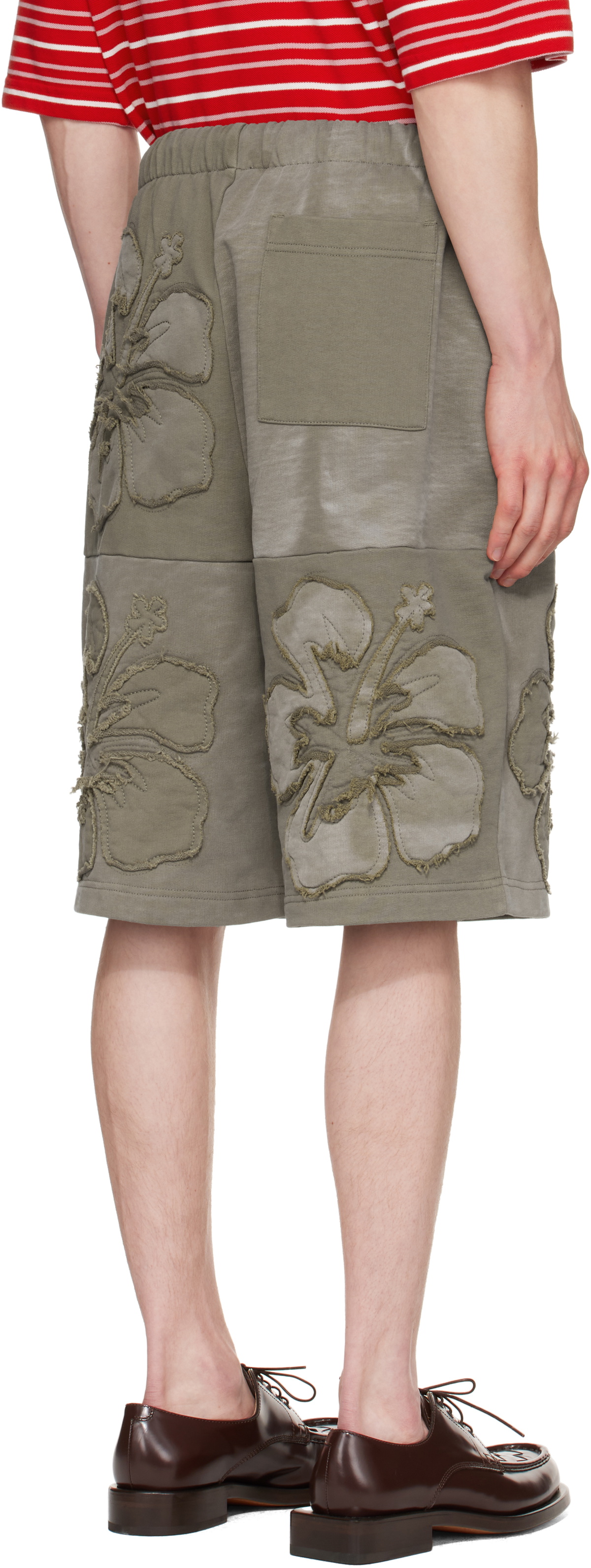 ABRA Khaki Flower Shorts
