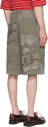 ABRA Khaki Flower Shorts