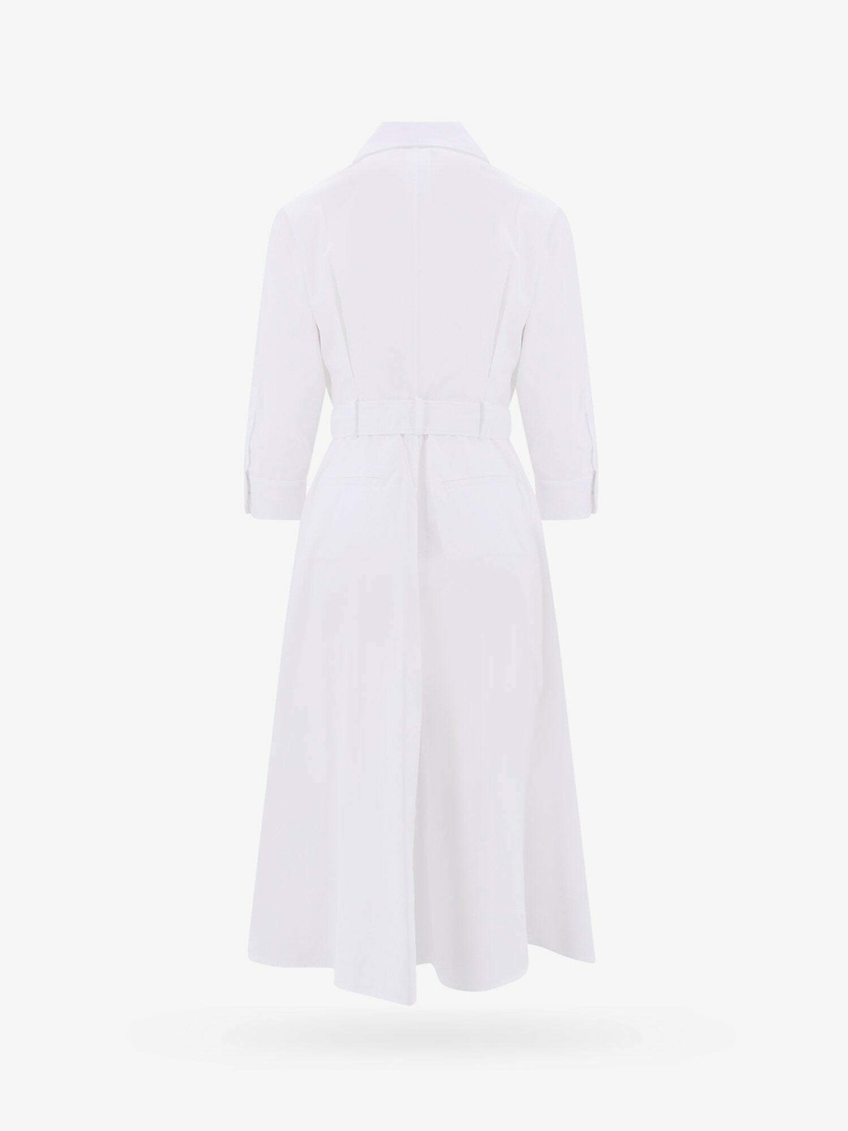 Flavio belted cotton-poplin midi shirt dress