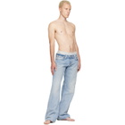 Raimundo Langlois Blue Bootcut Jeans