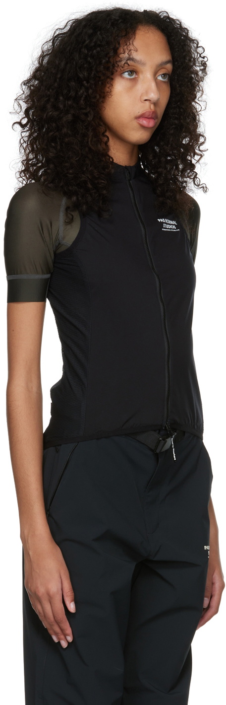 Pas Normal Studios Black Nylon Vest
