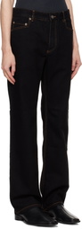 Ludovic de Saint Sernin Black Regular Jeans