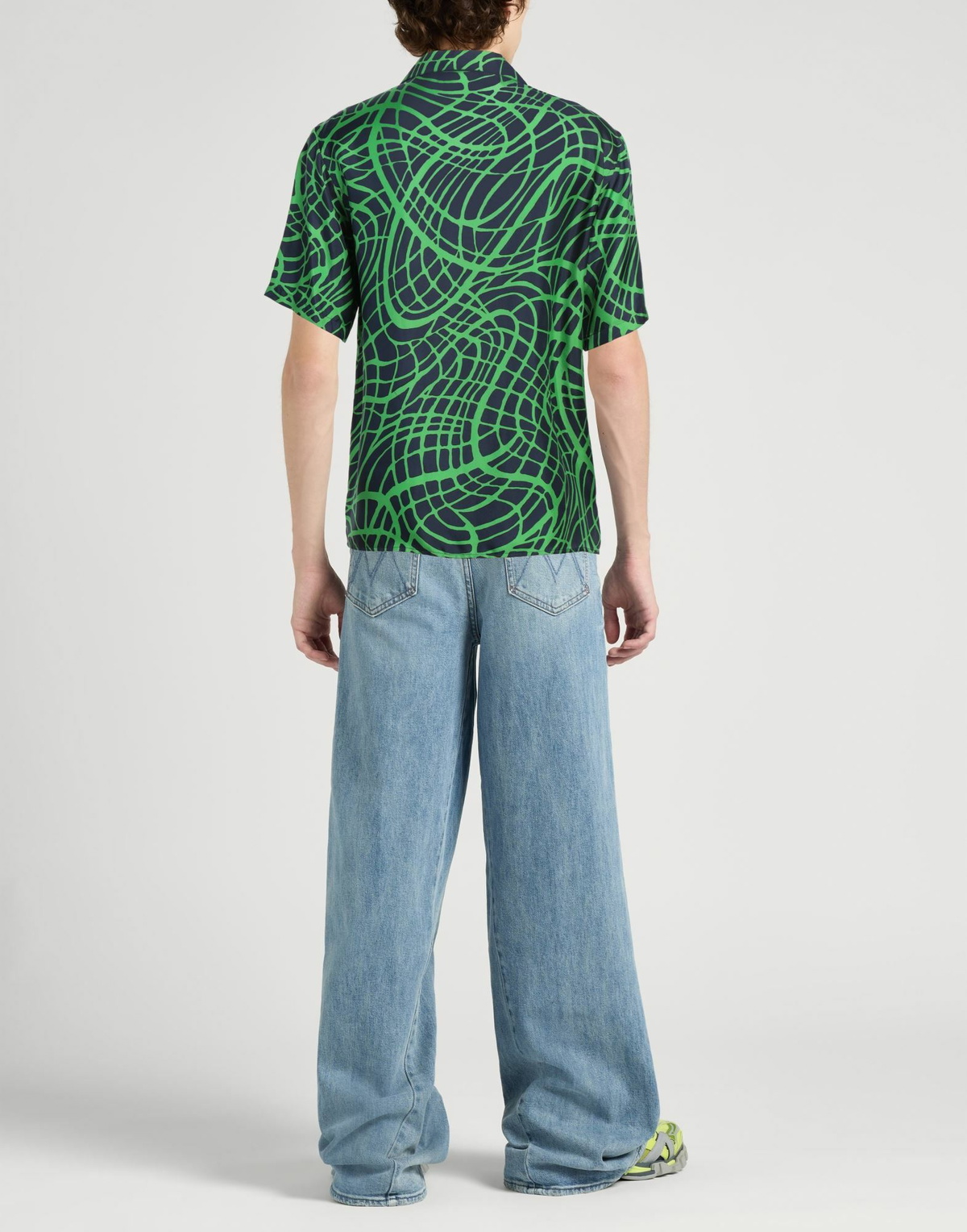 Moschino Mens Shirt in Green