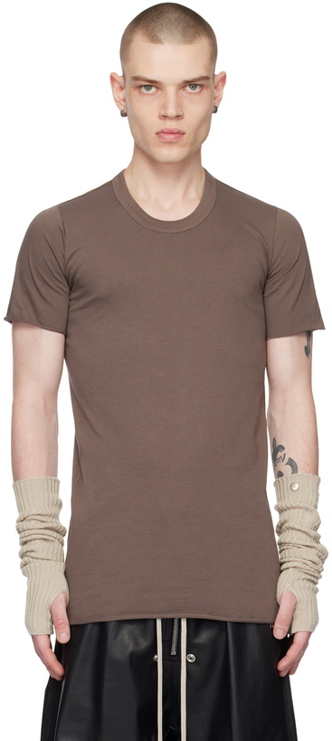 Photo: Rick Owens Gray Basic T-Shirt