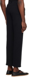 FORMA Black Embroidered Sweatpants