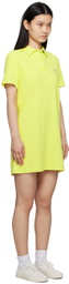Maison Kitsuné Yellow Hotel Olympia Edition Fox Head Minidress