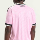 Adidas Men's Juventus FC Away Jersey in True Pink/Black