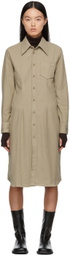 HOPE Taupe Form Shirt
