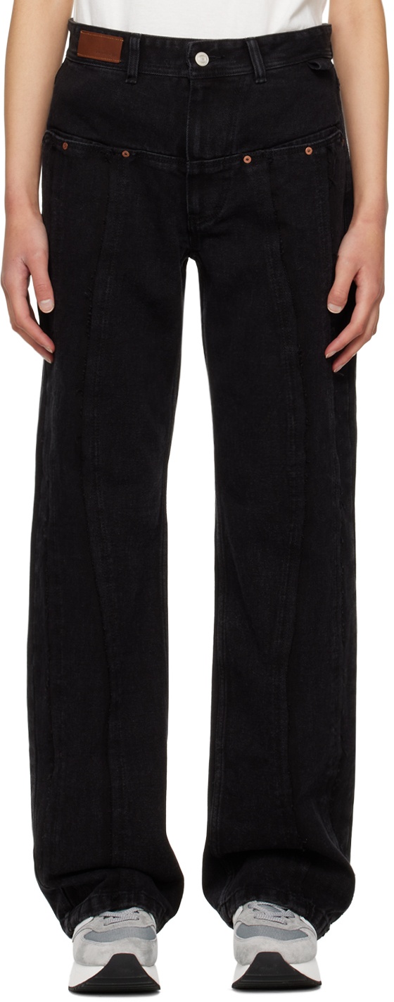 Andersson Bell Black Timothy Wide Jeans Andersson Bell