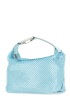 EÉRA Pastel Light-blue Sequins Moonbag Handbag