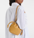 Loewe Flamenco Round leather tote bag