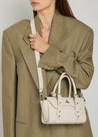 Vivienne Westwood Bettina Mini Crocodile-effect Leather Cross-body bag - White - One Size