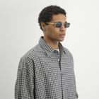 Bottega Veneta Eyewear Bottega Veneta BV1469S Sunglasses in Gold/Grey 