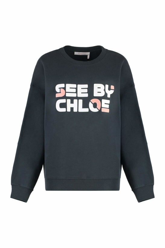 Photo: See by Chloé Cotton Crew-neck Sweatshirt