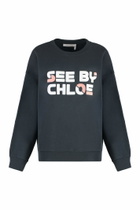 See by Chloé Cotton Crew-neck Sweatshirt