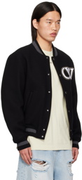 Off-White Black Insulated Bomber Jacket