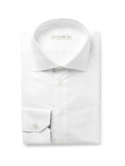 ETRO - White Slim-Fit Cotton Shirt - White