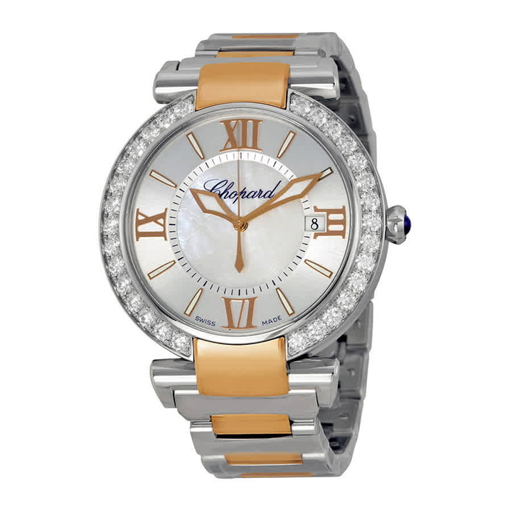Photo: Chopard Imperiale Silver Dial Steel and Rose Gold Automatic Unisex Watch 388531-6004