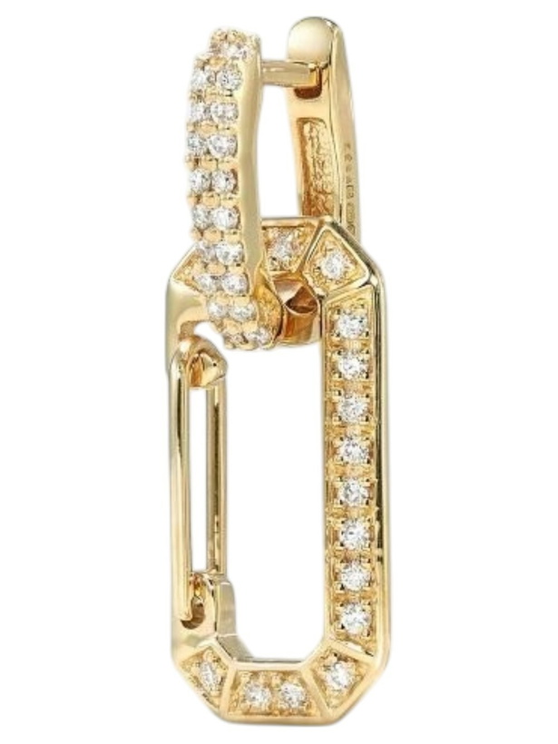 Photo: EÉRA 18K Yellow Gold Chiara Small Diamond Single Drop Earring