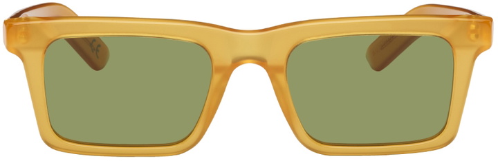 Photo: RETROSUPERFUTURE Yellow 1968 Sunglasses