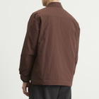 KA_YO_Prototype Men's Insulated Overshirt in Burnt Wine