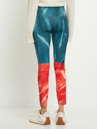 JW ANDERSON - Printed Jersey Two-tone Leggings