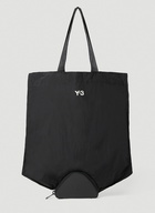 Y-3 - Packable Tote Bag in Black