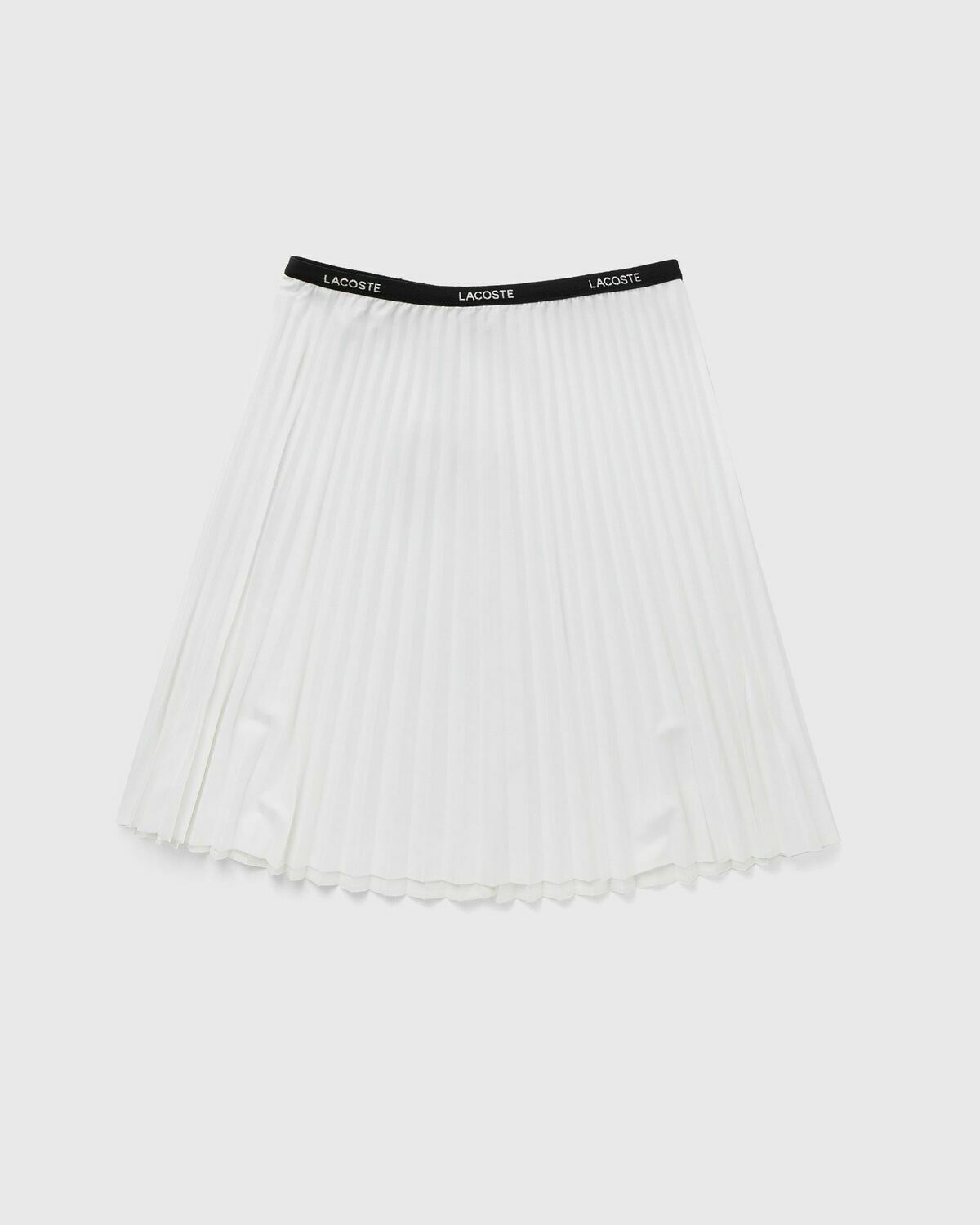 Lacoste JUPE SKIRT White Women