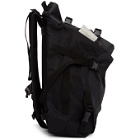 The Viridi-anne SSENSE Exclusive Black Macro Mauro Edition Wrinkled 3-Layer Backpack