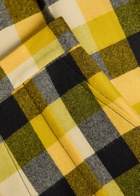 Vivienne Westwood Checked Flared-leg Trousers Yellow