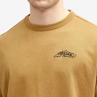 Converse Men's IRAK Gold Standard T-Shirt in Amber Brown