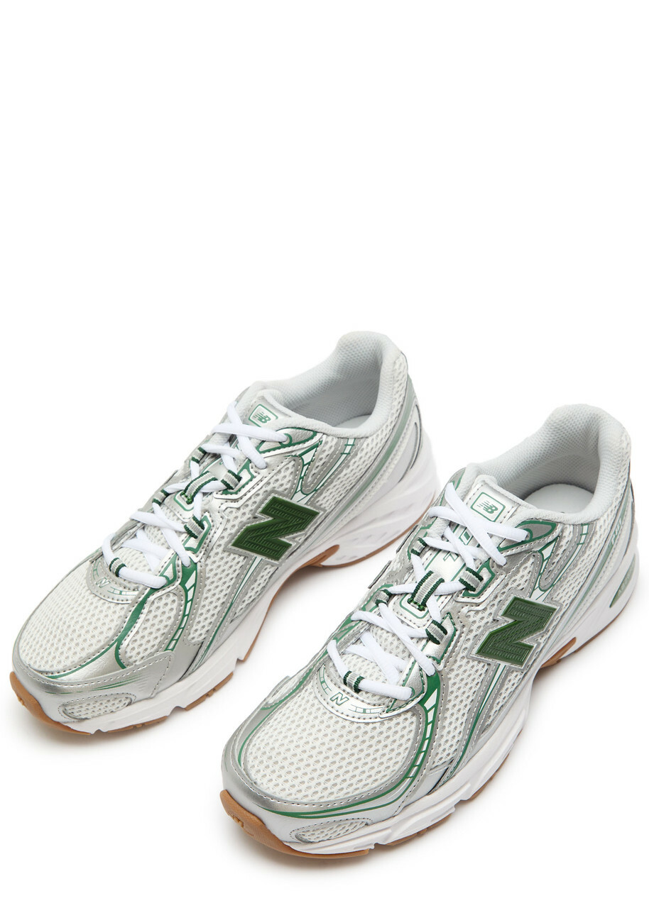 New Balance 740 Panelled Mesh Sneakers Green